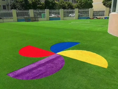 Kindergarten artificial turf